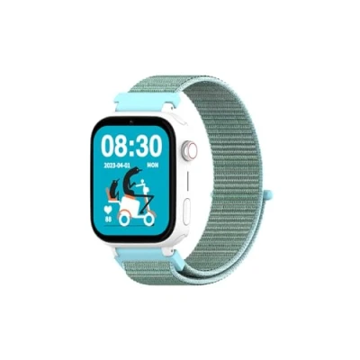 Afbeelding van DCU TECNOLOGIC Smartwatch voor kinderen met Android systeem Whatsapp GPS lokalisatie videogesprekken SOS knop kinderbeveiliging kleur: groen, Normaal