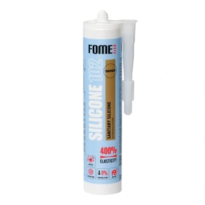 Afbeelding van FOME FLEX Tegra Heldere siliconen badafdichtmassa, 310 ml, professionele siliconen, transparant, waterdichte sanitairsiliconen, voor badkamer, gootsteen en raamafdichting