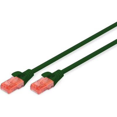 Afbeelding van Digitus DK 1612 030/G netwerkkabel Groen 3 m Cat6 U/UTP
