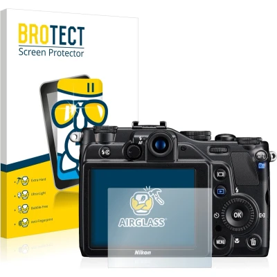 Afbeelding van BROTECT Glas Screen Protector voor Nikon Coolpix S7000 Schermbeschermer [9H Hardheid, Beschermglas Folie niet Gehard Glas]