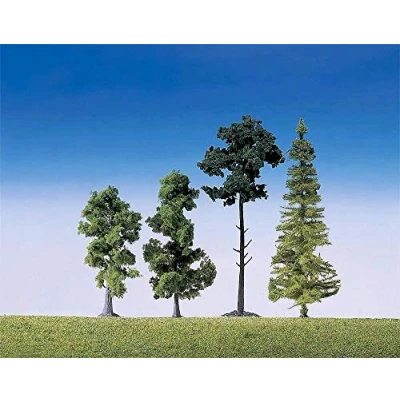 Afbeelding van Faller 15 Gemengde bomen modelbouwsets, hobbybouwspeelgoed voor kinderen, modelverf en accessoires