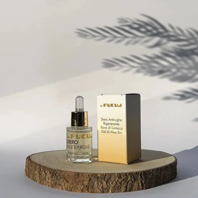 Afbeelding van Dr. Fukuj Redenerende gezicht serum met slakkenslijm 60% en aloë 40% hersteld verjongt 15ml