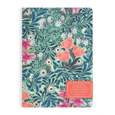 Afbeelding van William Morris Bower Handmade Embroidered B5 Journal