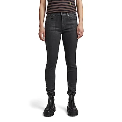 Afbeelding van G Star Raw dames Jeans 3301 High Skinny Jeans,Grijs (Magma Cobler B964 d360),31W / 30L