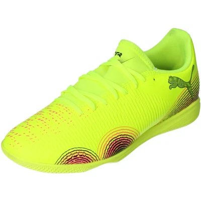 Afbeelding van PUMA Unisex Future 8 Play IT voetbalschoen, geel alarm zwart zon geslagen, 6.5 UK, Yellow Alert Black Sun Struck, 40 EU