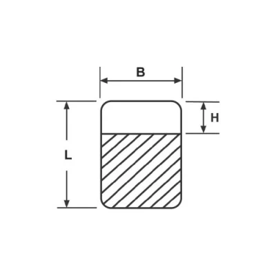 Afbeelding van HellermannTyton 598 92427 TAG124FB 270 YE Kabeletiket Helasign 19 x 11 mm Kleur van het label: Geel Aantal etiketten: 440