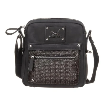 Afbeelding van Sansibar Schoudertas Crossbody Bag Black Zwart