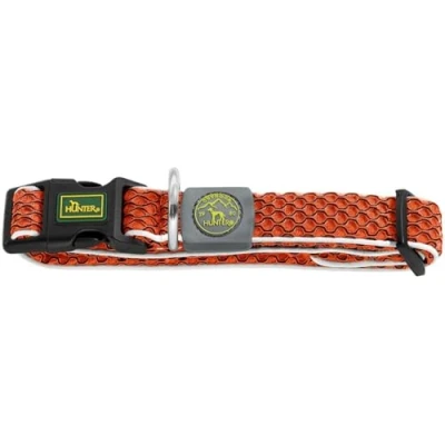 Afbeelding van Dog collar Hunter Basic Thread Orange Size M (33 50 cm)