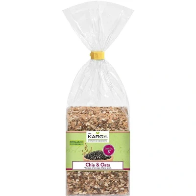 Afbeelding van Dr Karg Crackers Chia &amp; Haver 200GR