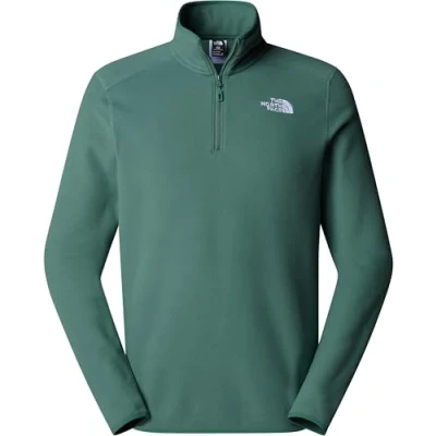 Afbeelding van The North Face Glacier 1/4 ZIP Fleece trui, Heren, Maat: XXL, Duck green