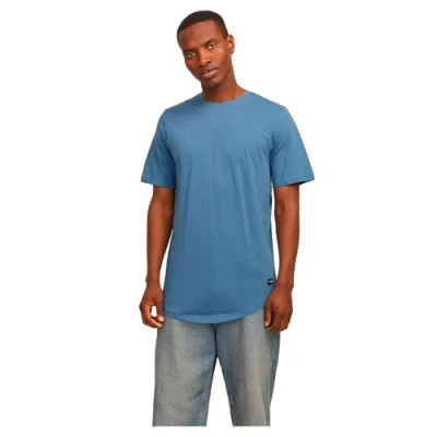 Afbeelding van Jack &amp; Jones Jjenoa TEE SS CREW NECK NOOS Tshirt basic, Heren, Maat: Medium, Oceanview