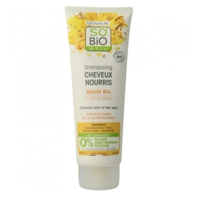 Afbeelding van So Bio Etic Shampoo shea argan ceramids 250 Milliliter