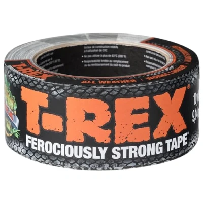 Afbeelding van T Rex 821 01 Pantsertape, extra sterk, waterdichte textielband voor reparaties, binnen en buiten, veelzijdige ducttape, 48 mm x 9,1 m