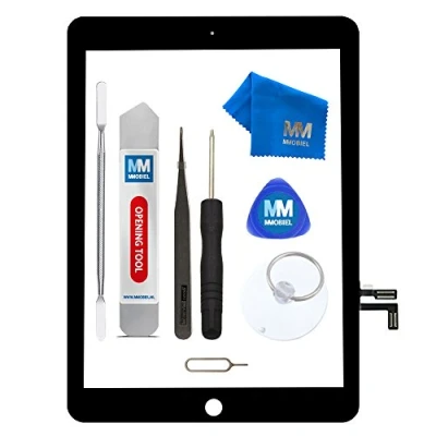 Afbeelding van MMOBIEL Digitizer Scherm Display Glas Touchscreen voor iPad 7 / 8 (Zwart) inclusief Tools