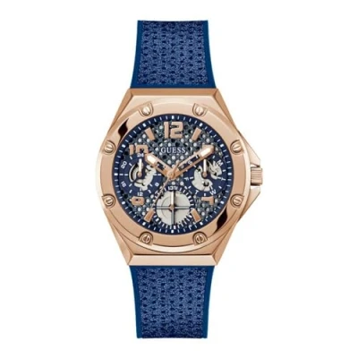 Afbeelding van Guess Asteria Horloge, Dames, Maat: One Size, Blue