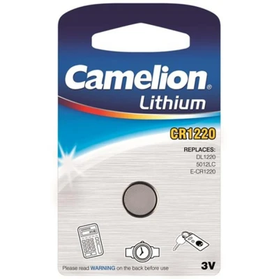 Afbeelding van Knoopcel batterij CR1220 Camelion
