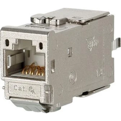 Afbeelding van Metz Connect 130B11 E RJ45 inbouwmodule Dat CAT 6A