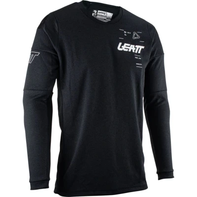 Afbeelding van Leatt 2024 Moto 4.5 Windblock Crossshirt Zwart maat M