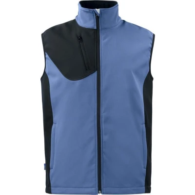 Afbeelding van ProJob 3702 SOFTSHELL BODYWARMER 643702 Hemelsblauw