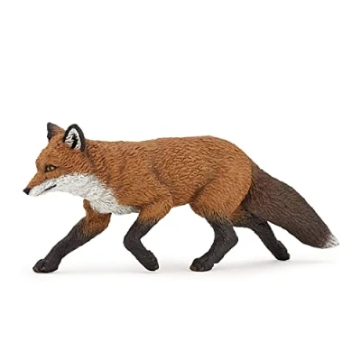 Afbeelding van Papo Handgeschilderde Figuurtjes Wild Dierenrijk Vos 53020 Verzamelbaar voor kinderen Geschikt jongens en meisjes Vanaf 3 jaar