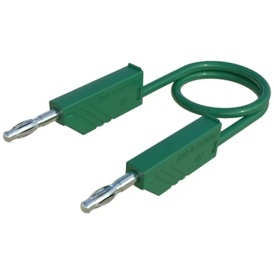 Afbeelding van SKS Hirschmann CO MLN SIL 200/1 Meetsnoer Banaanstekker 4 mm 2.00 m Groen 1 stuk(s)