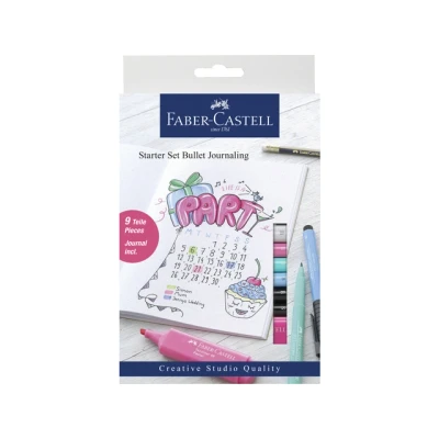 Afbeelding van PITT artist Handlettering Bullet Journaling 9 delige set met gratis gids