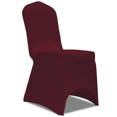 Afbeelding van Hoes voor stoelen 50 stuks (wijnrood)