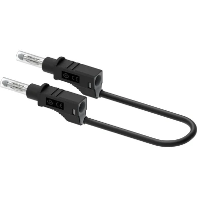 Afbeelding van Electro PJP 2211/600V CD1 100N Meetsnoer Bananenstekker 100 cm Zwart 1 stuk(s)