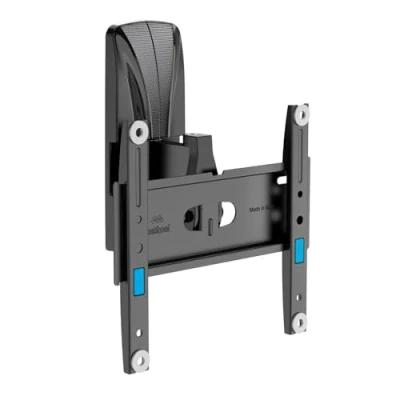 Afbeelding van Meliconi Space System Turn 200, tv muurbeugel, beugel 26 45 inch, VESA 50 75 100 draagkracht max. 30 kg, Fast Block veilig, ook geschikt voor gipskartonmuren, zwart