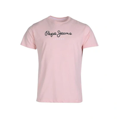 Afbeelding van Pepe Jeans Heren EGGO N T shirt, roze (ROZE), XXL, Roze(roze), XXL