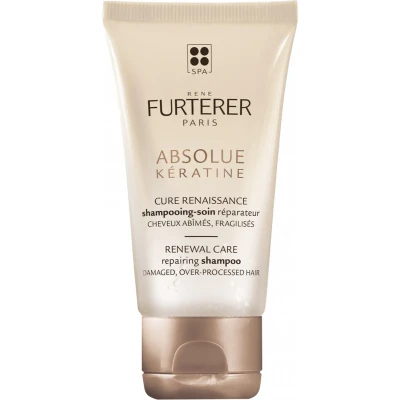 Afbeelding van René Furterer Absolue Kératine Cure Renaissance Herstellende Shampoo Voor Beschadigd Haar 50 ml
