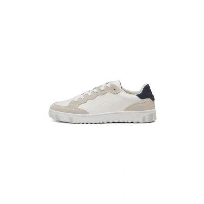 Afbeelding van Marc O&#039;Polo Sneaker Sneakers laag, Dames, Maat: 36, Cloudy white navy Veloursleer