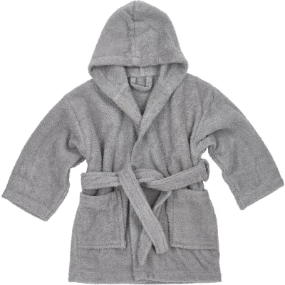 Afbeelding van Meyco basic badstof badjas grijs