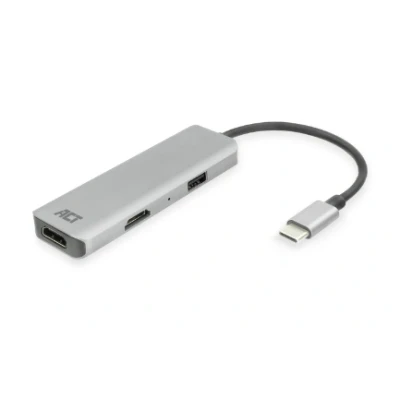 Afbeelding van ACT USB C 4K HDMI/USB A Multiport Adapter
