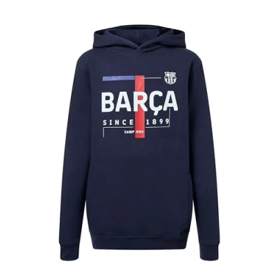 Afbeelding van FC Barcelona Officiële Text Junior Barça Hoodie Unisex Kinderen
