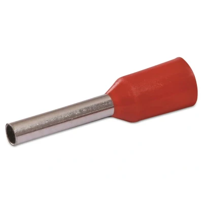 Afbeelding van Quadrios 22C427 Adereindhulzen 1 mm² Deels geïsoleerd Rood set(s)