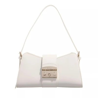 Afbeelding van Furla Metropolis Shoulder BAG Remix Handtas, Dames, Maat: One Size, Marshmallow