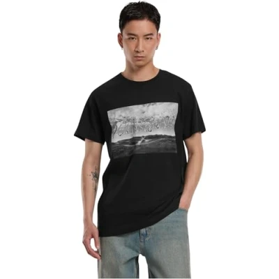 Afbeelding van Mister TEE Tomorrow Tshirt print, Heren, Maat: XS, Black