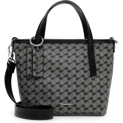 Afbeelding van Tamaris Handtas Francesca Cityshopper Black Donkergrijs
