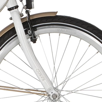 Afbeelding van Alpina Voorvork 24 Curve white