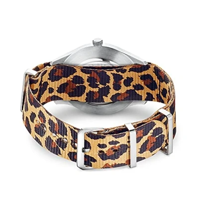 Afbeelding van Thomas Sabo Unisex Horlogeband Code TS Nato Dierenprint ZWA0321 276 19 20 MM