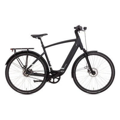 Afbeelding van Popal Elektrische stadsfiets Arc1 Heren 54 cm Mat zwart
