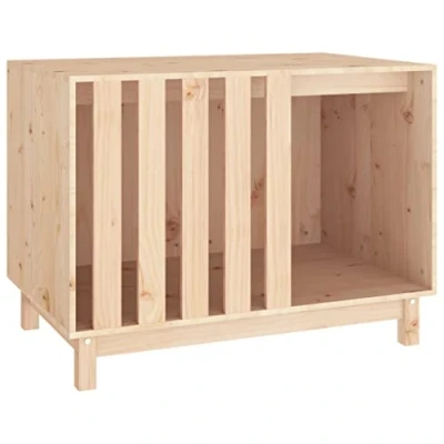 Afbeelding van vidaXL Hondenhok 90x60x67 cm massief grenenhout