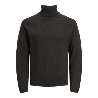Afbeelding van Jack &amp; Jones Jehill ROLL NECK NOOS Trui, Heren, Maat: Small, Seal brown