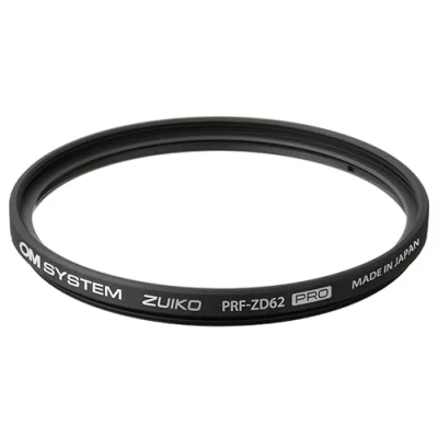 Afbeelding van OM SYSTEM Zuiko PRF ZD62 MFT Beschermfilter Pro (geschikt voor Olympus/OM ET 4512PRO, EW M1712PRO, EZ M1240, ES M2512PRO, EM M9035PRO) zwart