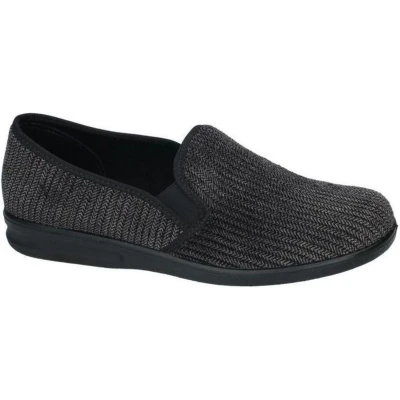 Afbeelding van Westland by Josef Seibel Instappers, Heren, Maat: 44, Schwarz Textiel