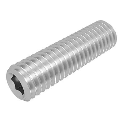 Afbeelding van SECCARO stelschroef met conische punt M8 x 30 mm, RVS V2A VA A2, DIN 913 / ISO 4026, binnenzeskant, 20 stuks