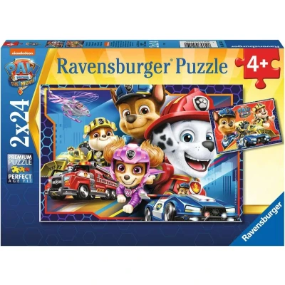 Afbeelding van Ravensburger puzzel PAW Patrol 2x24 stukjes kinderpuzzel