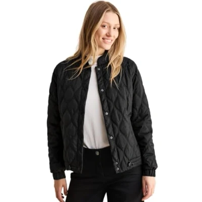 Afbeelding van CECIL Gewatteerde jas, zwart, XL
