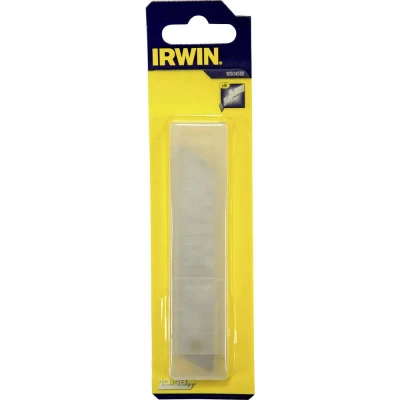 Afbeelding van Irwin Koolstofstalen afbreekmessen 18mm 10 stuks 10504562